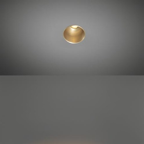 Modular+Thimble 74 LED 5.7W/8.5W 447lm/602lm 3000K CRI>90 30°, IP55, süvisvalgusti, anodeeritud kuldne
